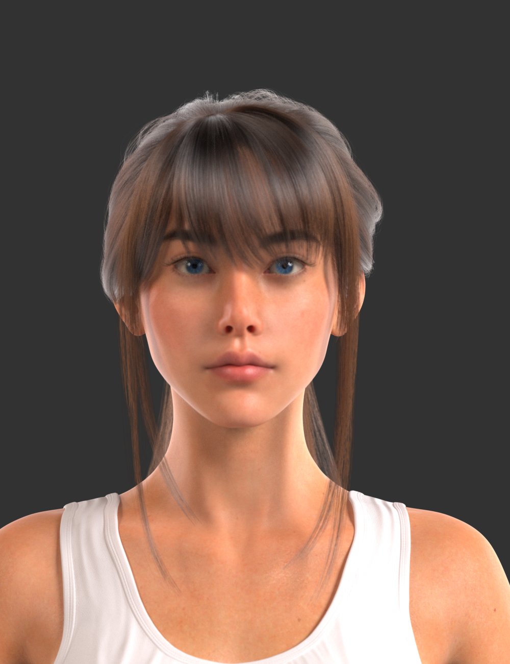 XYZ Classic Ponytail Hair for Genesis 9