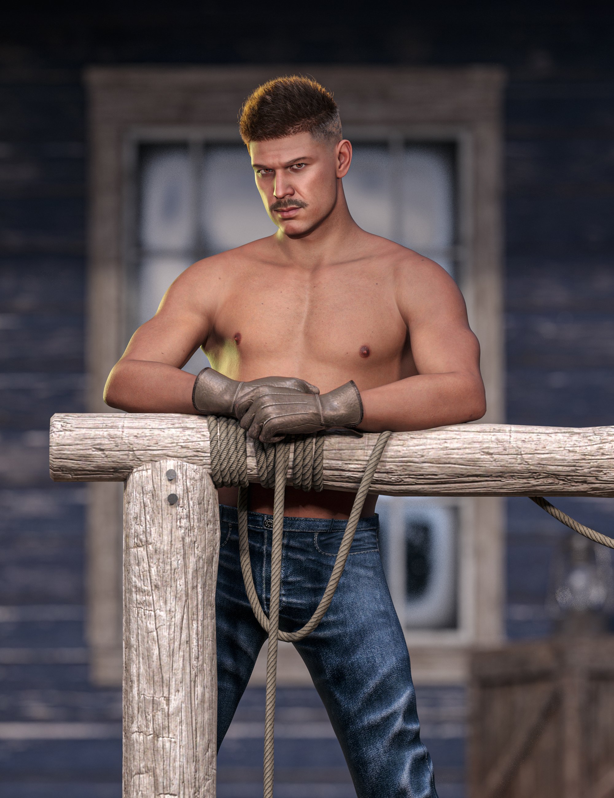 Dillon HD for Genesis 9 by: Faber Inc, 3D Models by Daz 3D