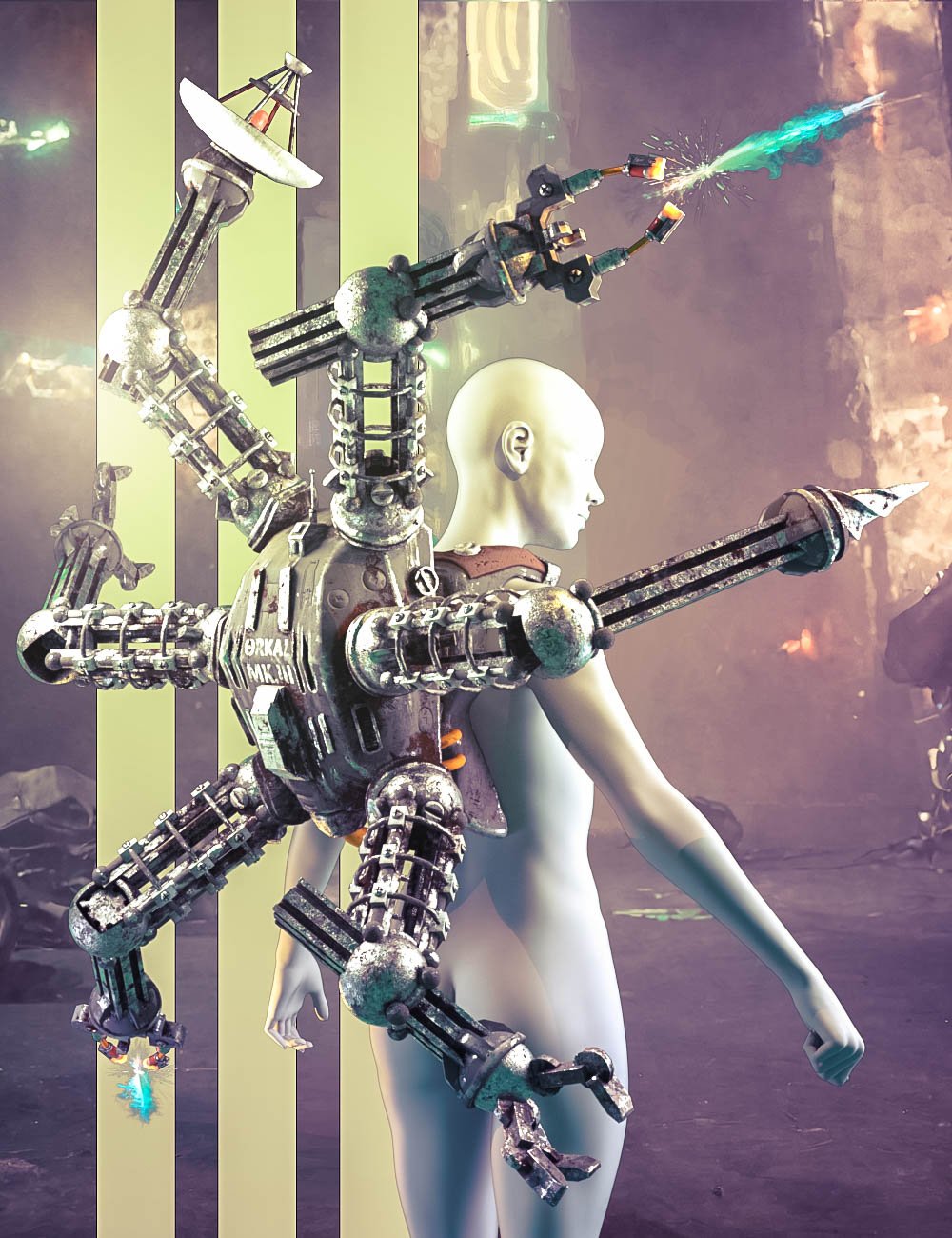 Orkal Mk.III Meca Exo for Genesis 9