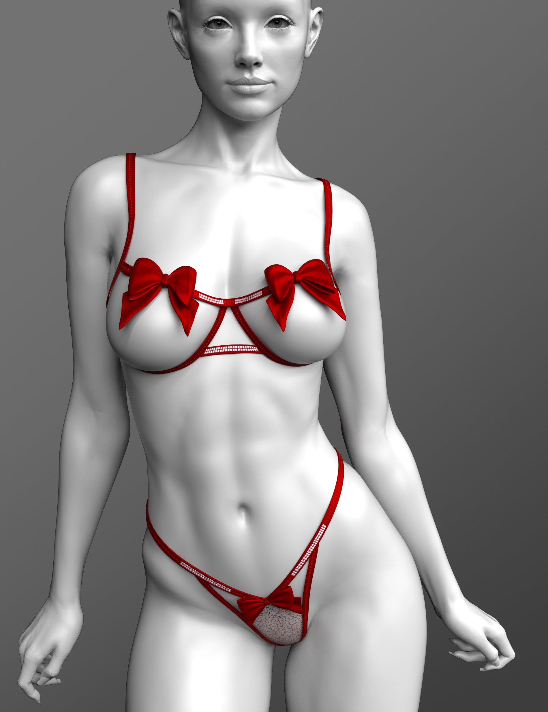 X-Fashion Sugar Bows Set for Genesis 9 and 8, 8.1 Female