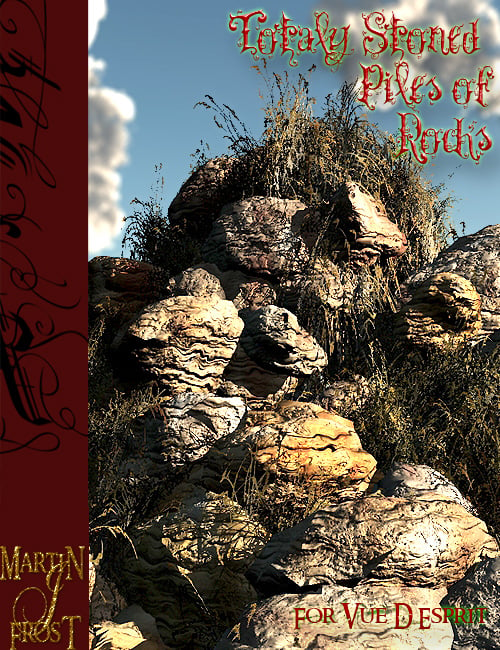 Totally Stoned Piles of Rocks by: MartinJFrost, 3D Models by Daz 3D