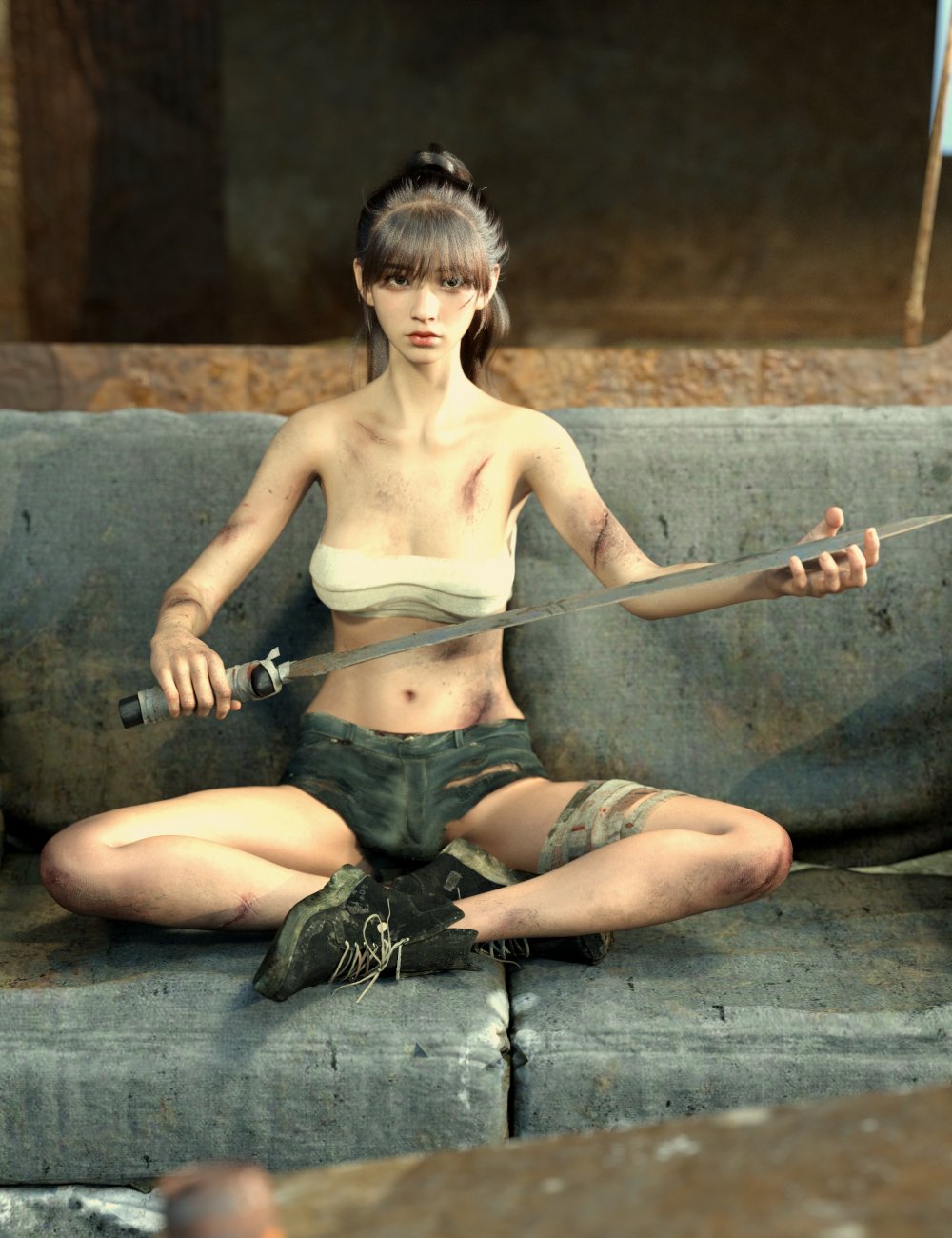 Lala Apocalypse Outfit for Genesis 9