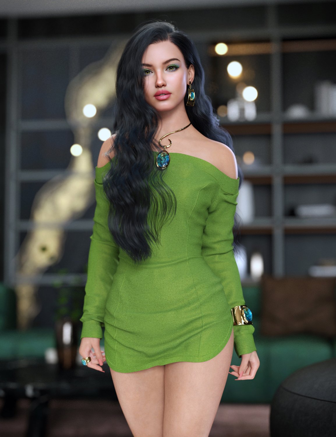 Addy Talia and Expressions for Genesis 9