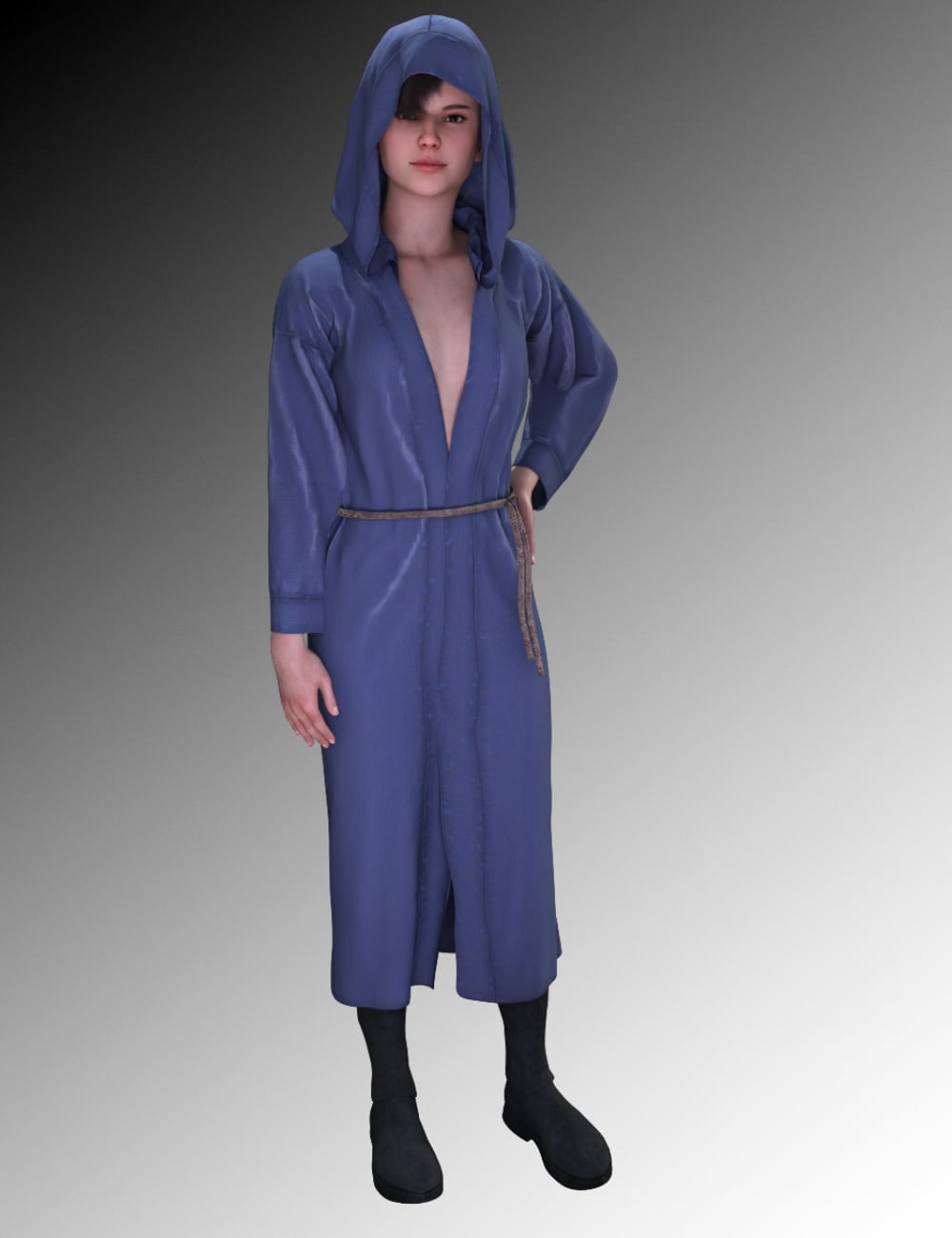 FG dForce Medieval Herbalist for Genesis 9 by: IronmanFugazi1968, 3D Models by Daz 3D