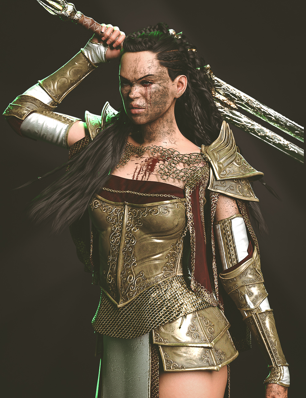 Twizted Battle Stains for Genesis 9