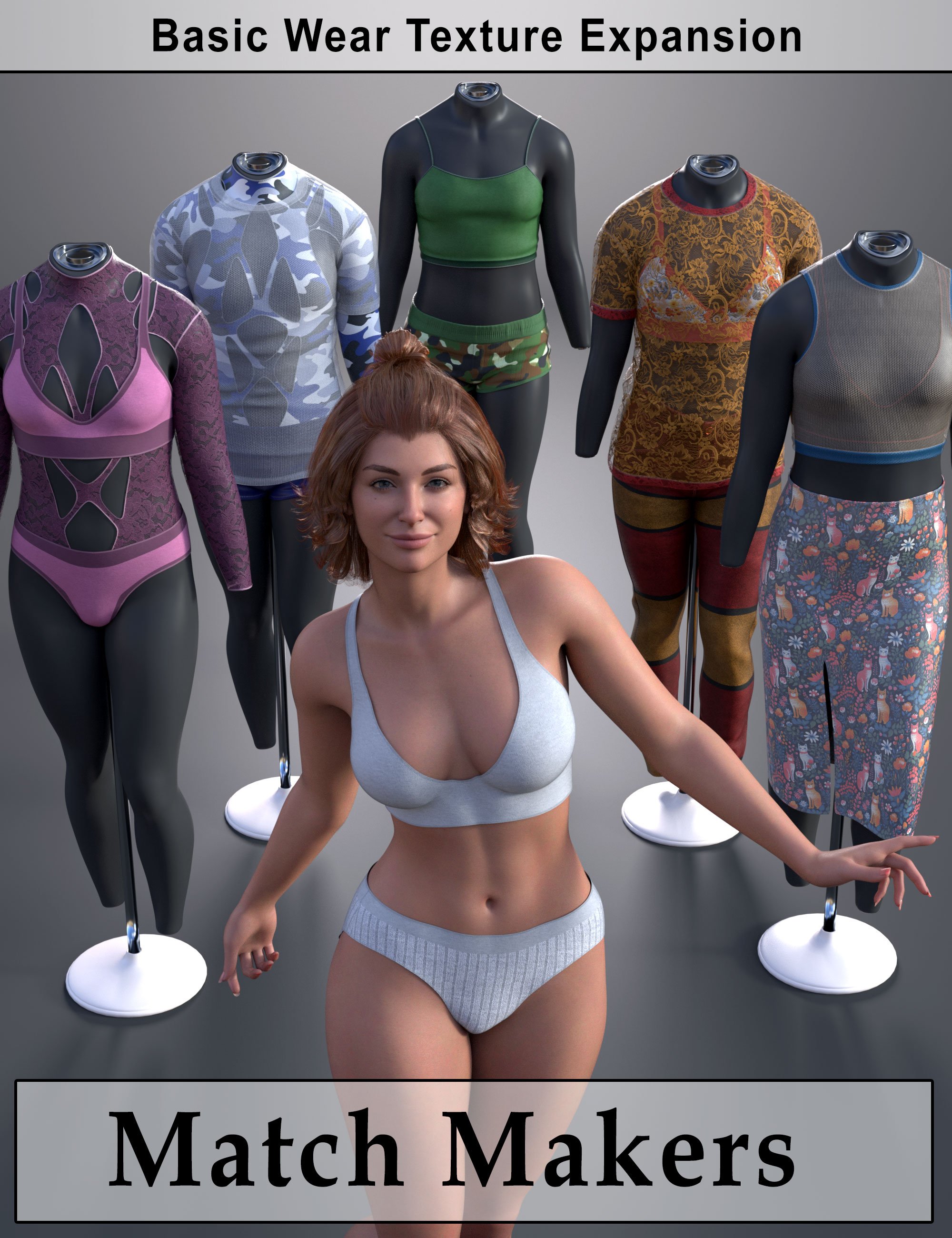 MatchMakers Genesis 9 Basicwear Texture Expansion