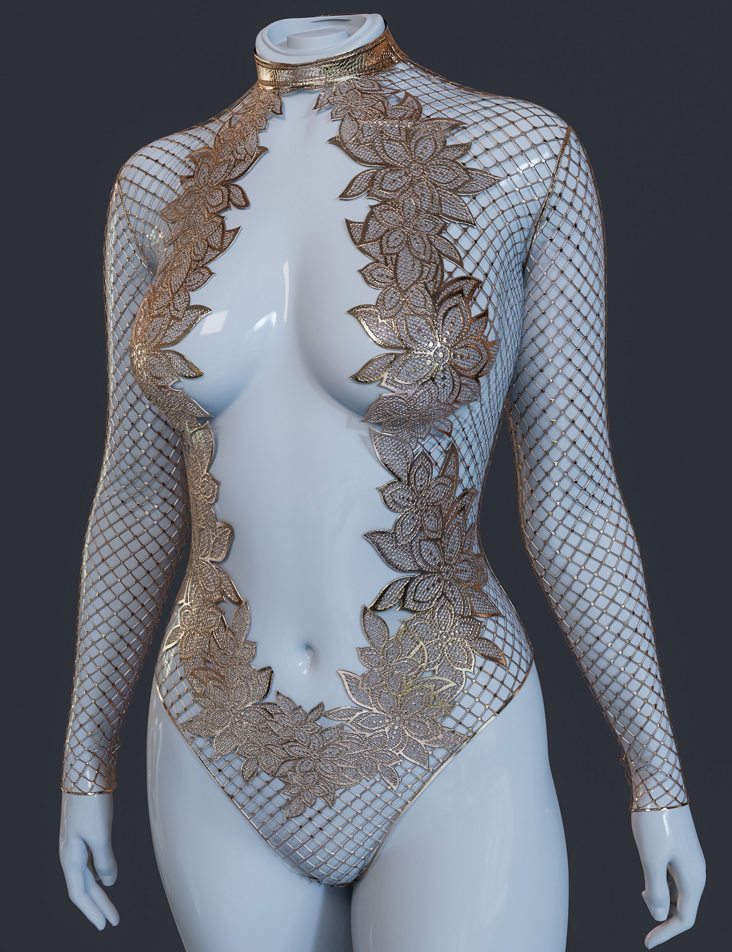 dForce Leisure Bodysuit for Genesis 9 and 8, 8.1 Female