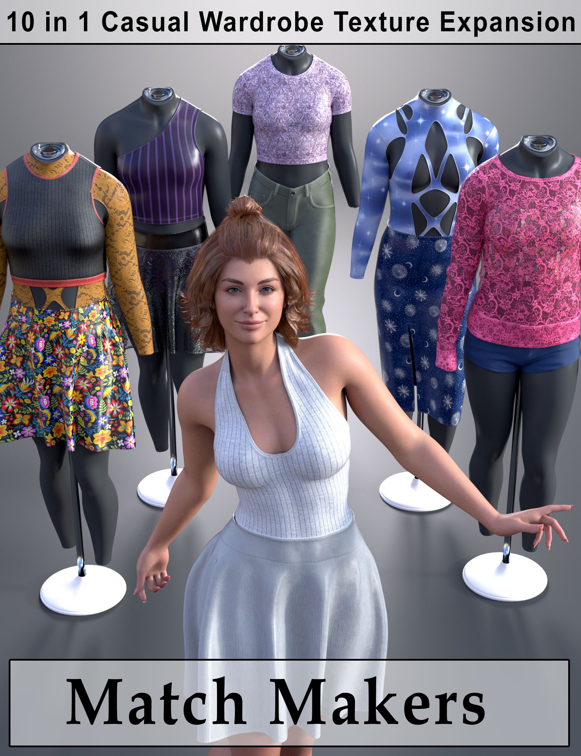 MatchMakers 10 in 1 Casual Wardrobe Texture Expansion MatchMakers 10 in 1 Casual Wardrobe Texture Expansion