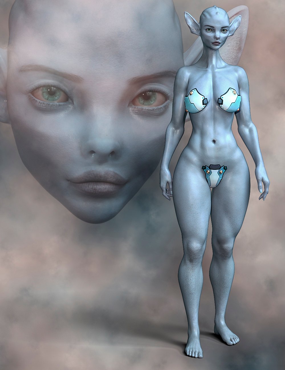 PN Thalyn for Genesis 9 by: Pendragon, 3D Models by Daz 3D