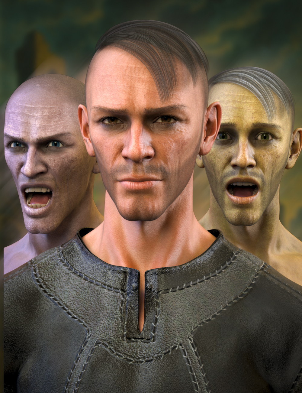 M3D Eryon Character and Hair for Genesis 9