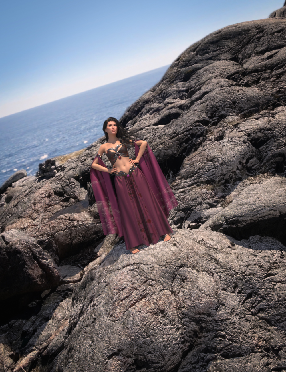 Quick Rocky Vignette 8 by: Dreamlight, 3D Models by Daz 3D