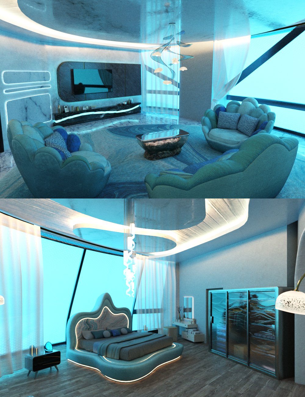 XI Aquatic Apartment