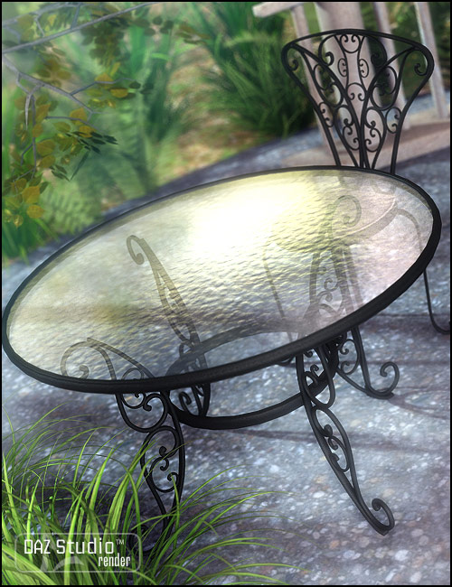 Garden Escape Patio Furniture Garden Escape Patio Furniture by: ARTCollab, 3D Models by Daz 3D