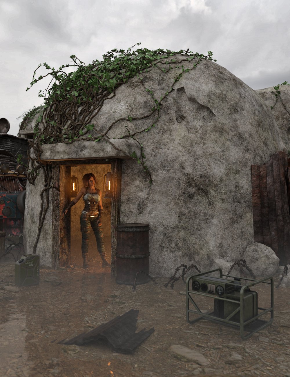 Post Apocalyptic Bunkers 1