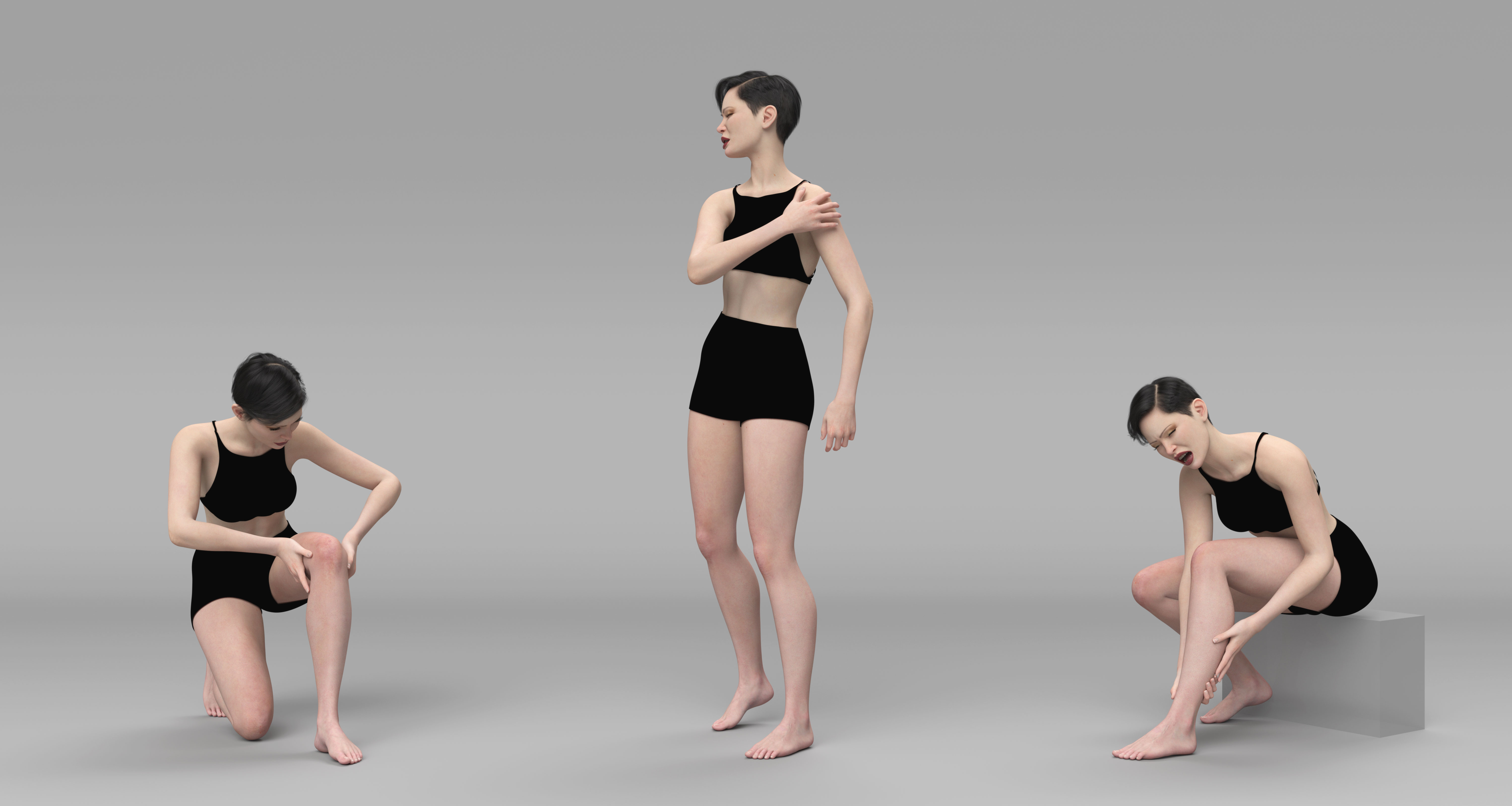 Breaking Point Poses for Genesis 9