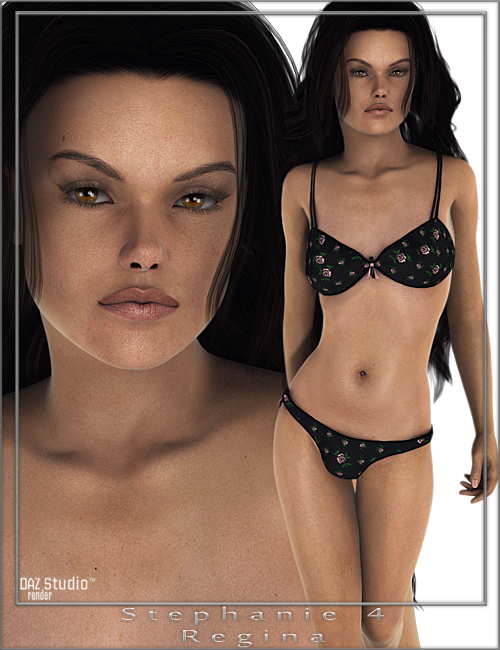 Ethnique: Regina S4/V4 by: Morris, 3D Models by Daz 3D