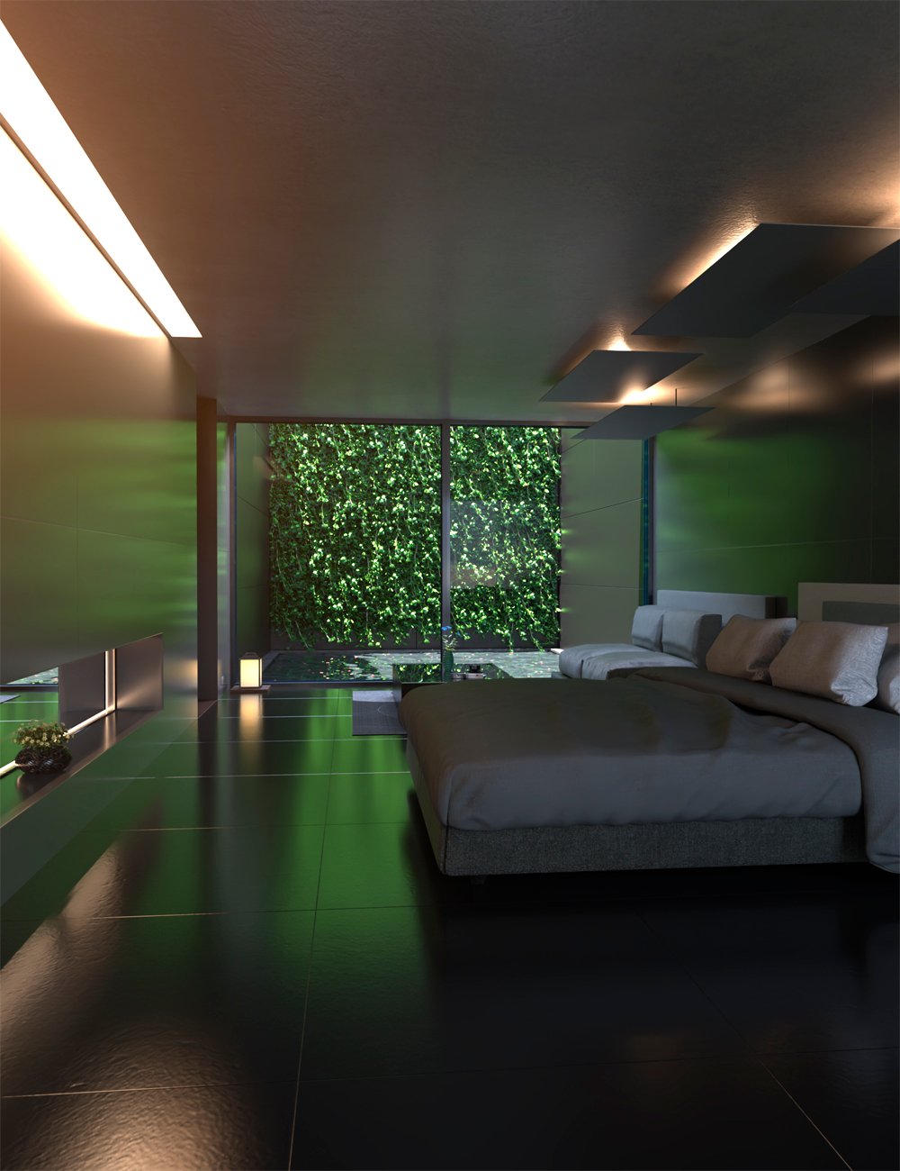 Premium Hotel Suite by: Human, 3D Models by Daz 3D