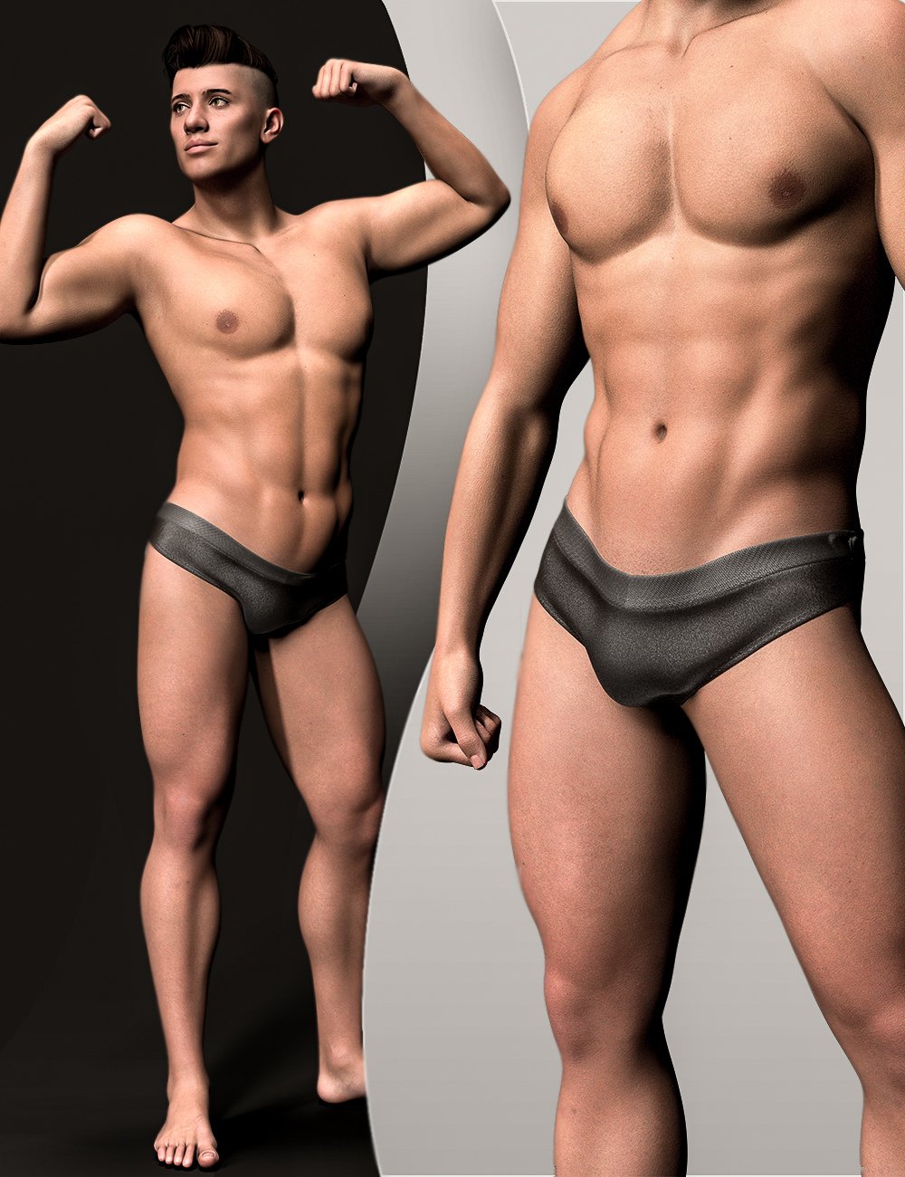 Body Alchemy for Genesis 9 Masculine by: TwiztedMetal, 3D Models by Daz 3D