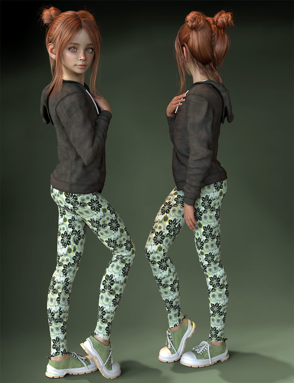 Orion Female Character for Genesis 9