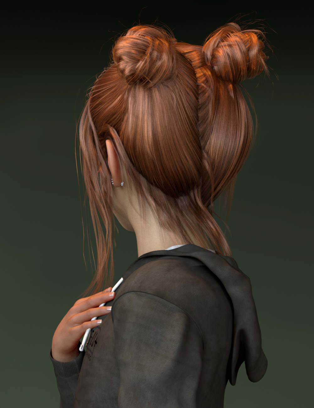 Orion Female Hair for Genesis 9