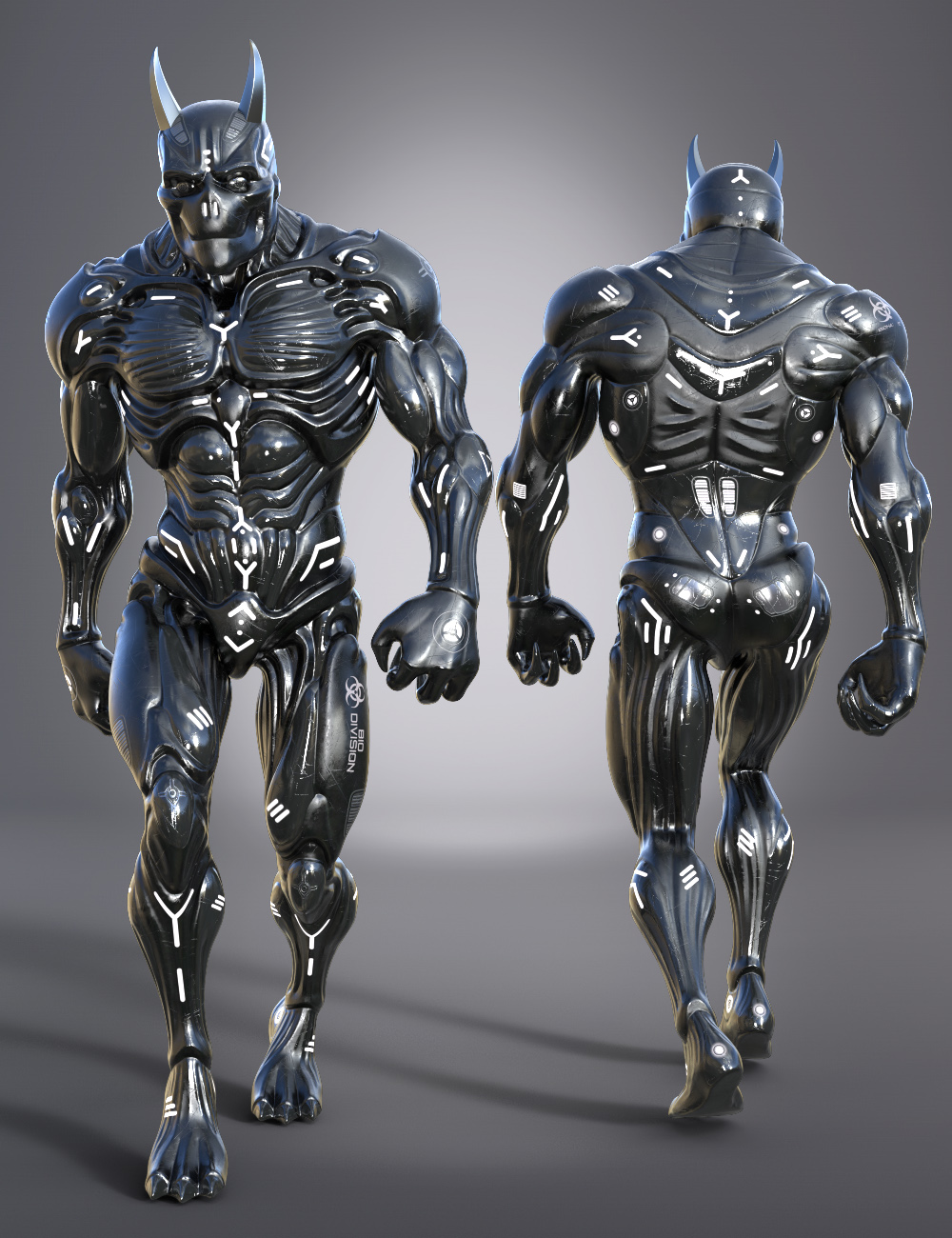 BioMech Demon | Daz 3D