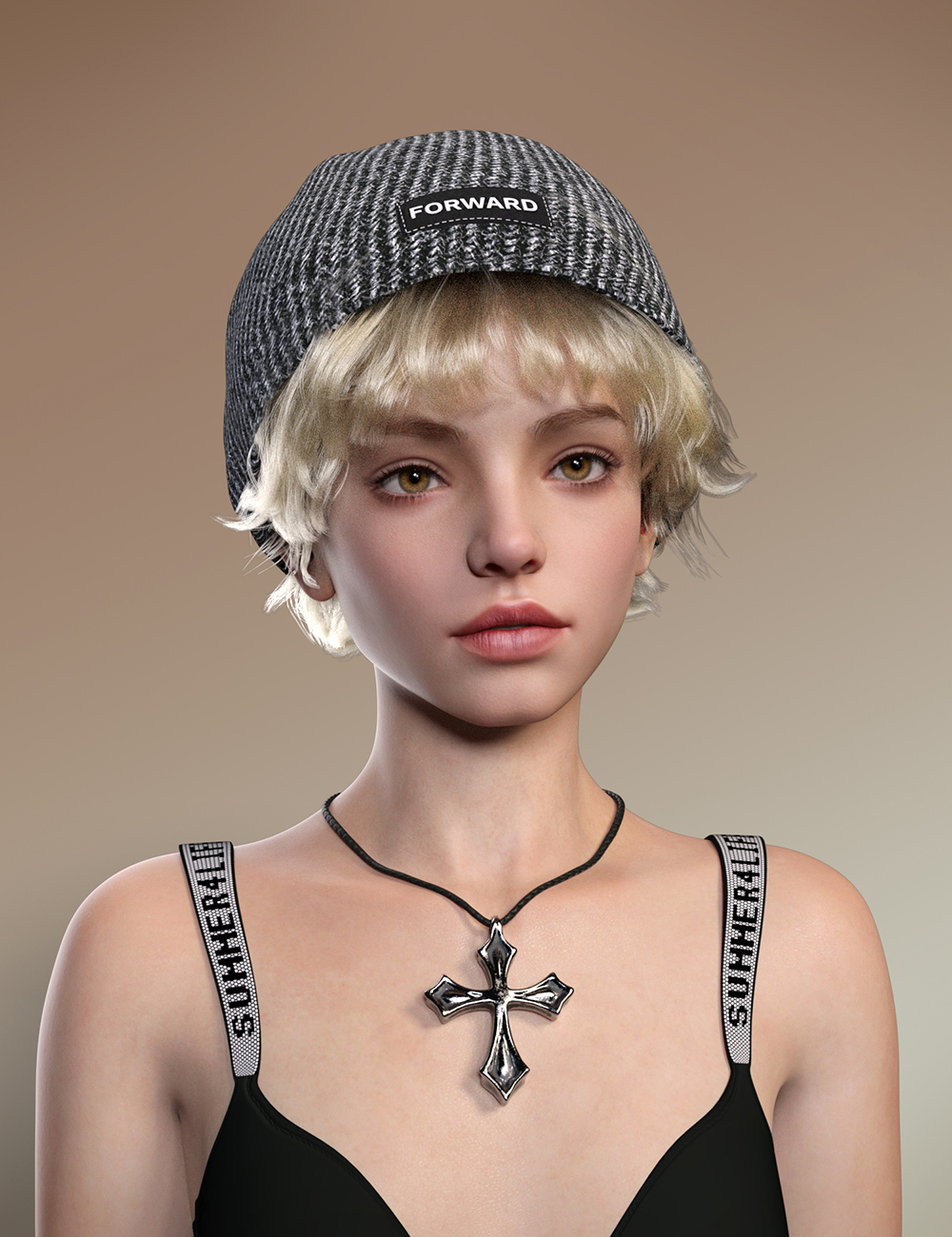 dForce Neat Short Hair for Genesis 9