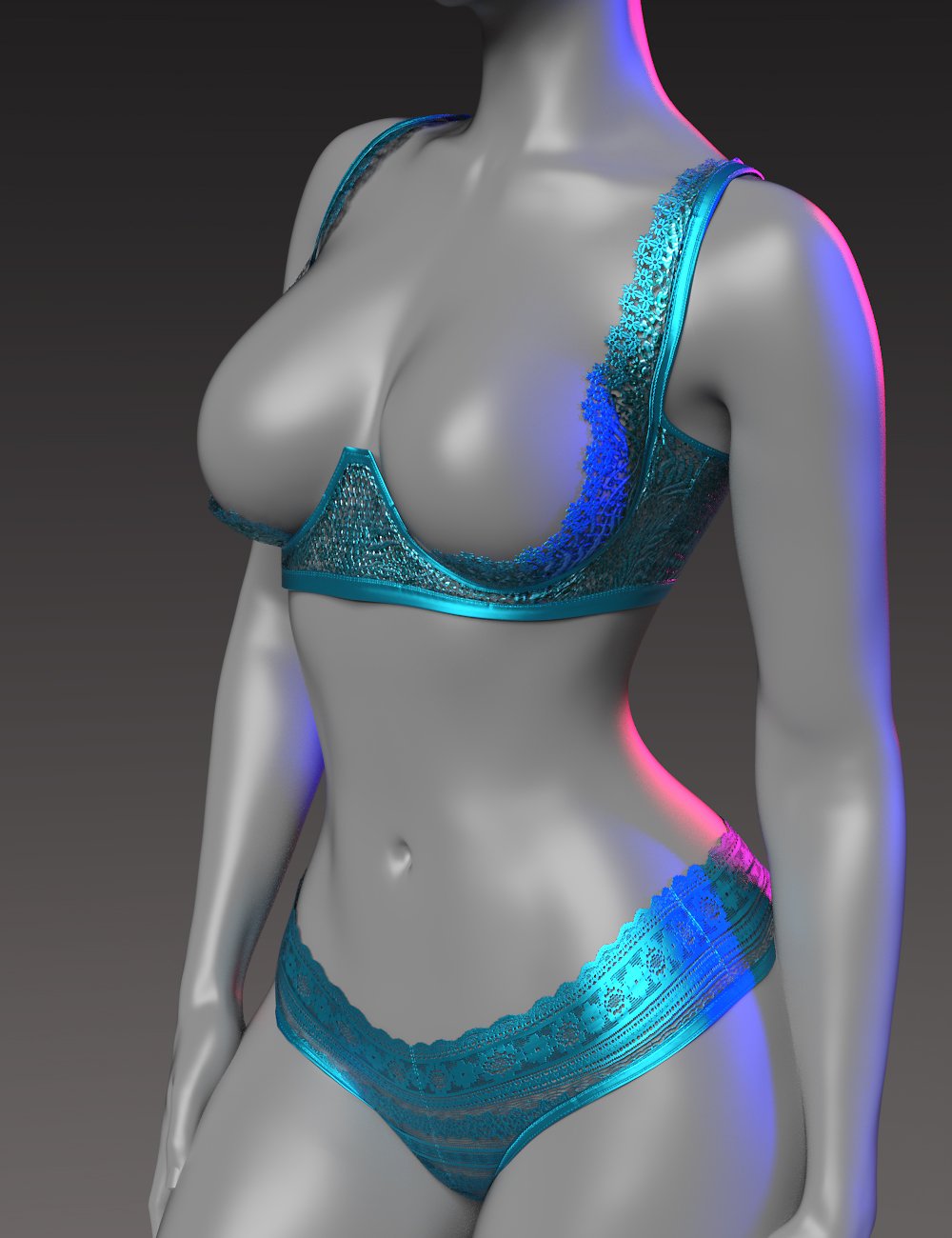 InStyle - X-Fashion Divine Lingerie Texture Add-On