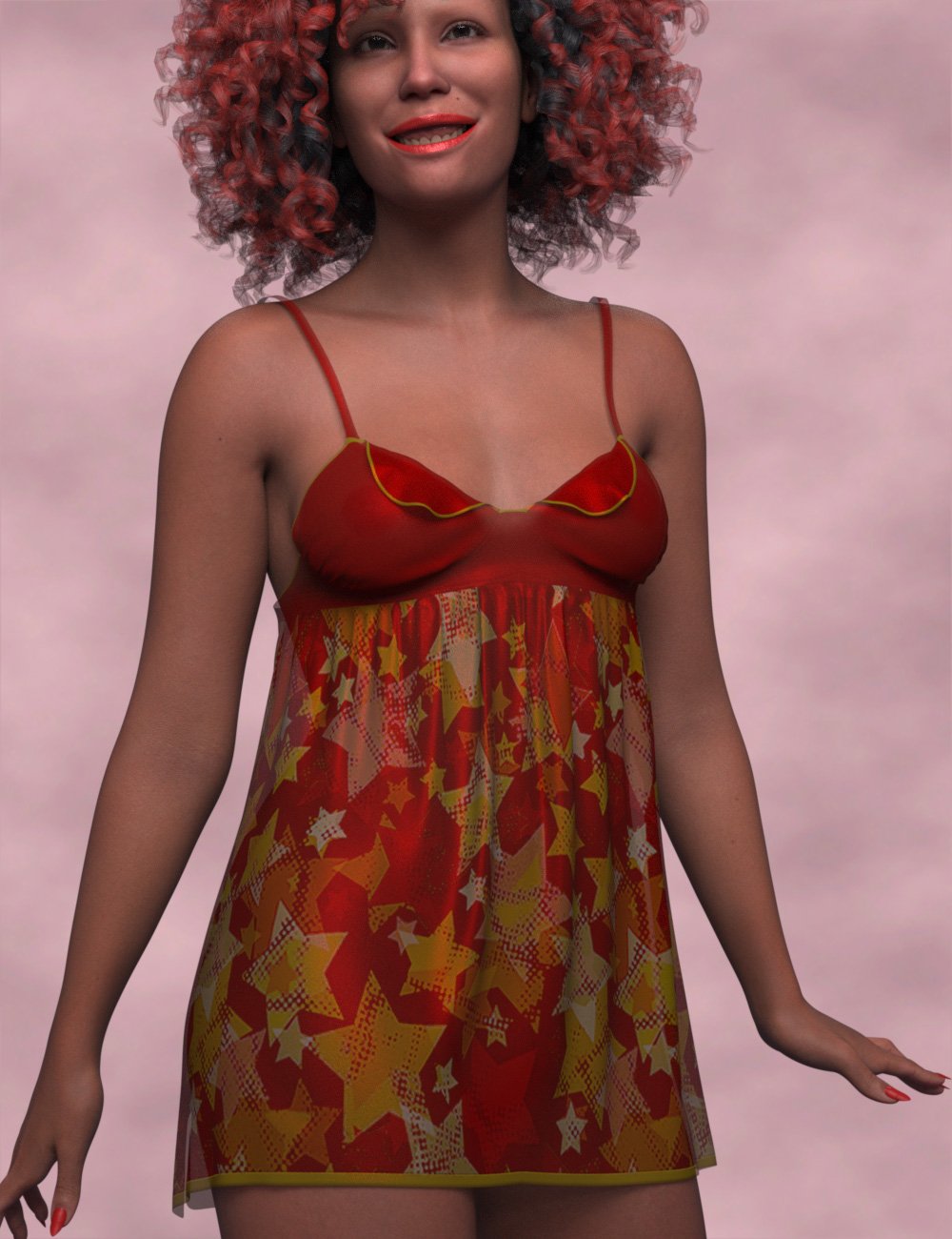 DNA Robby dForce Mini Dress for Genesis 9 by: Donnena, 3D Models by Daz 3D