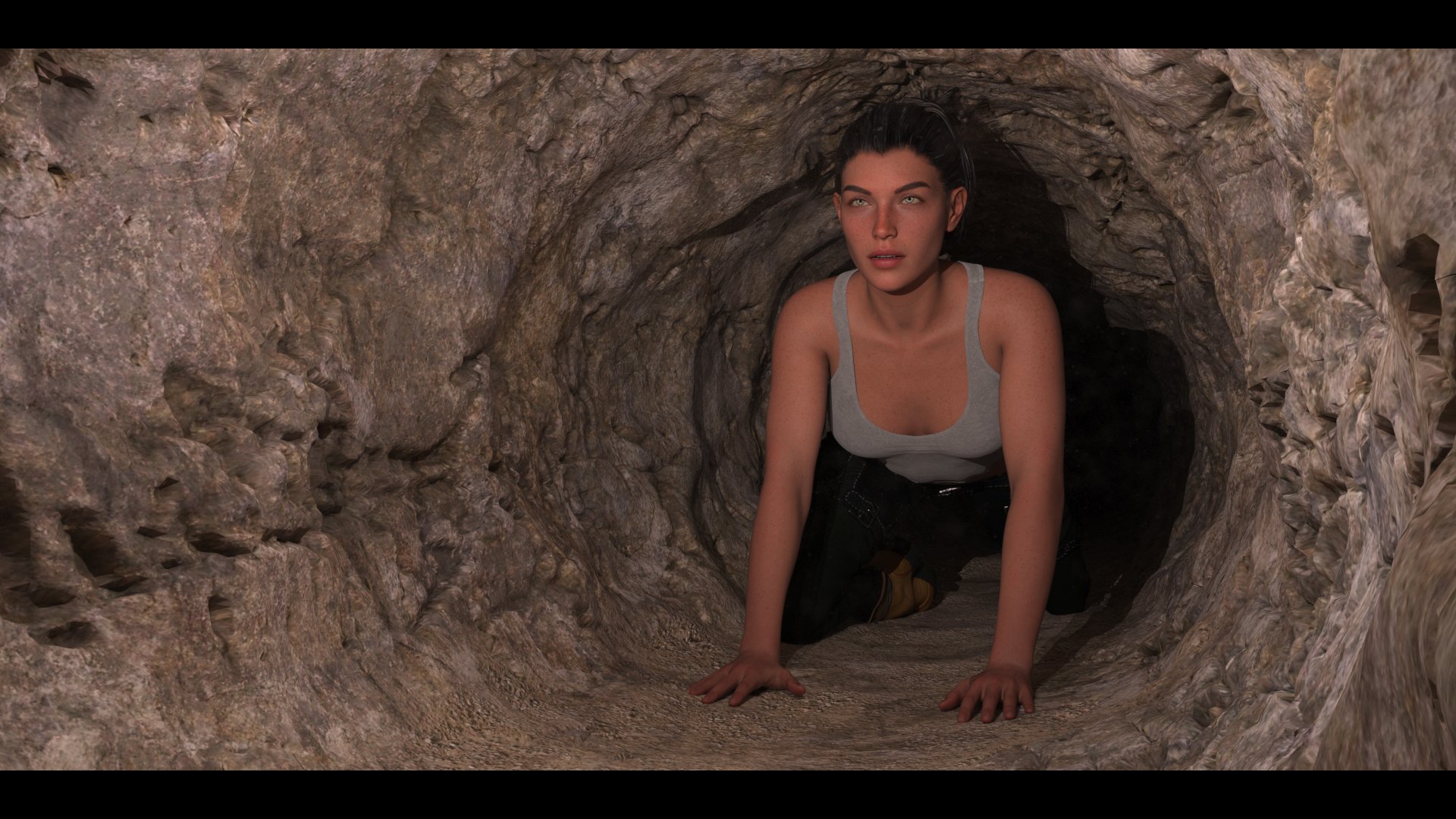 FM Cave Crawling Poses for Genesis 9 and 8 Female