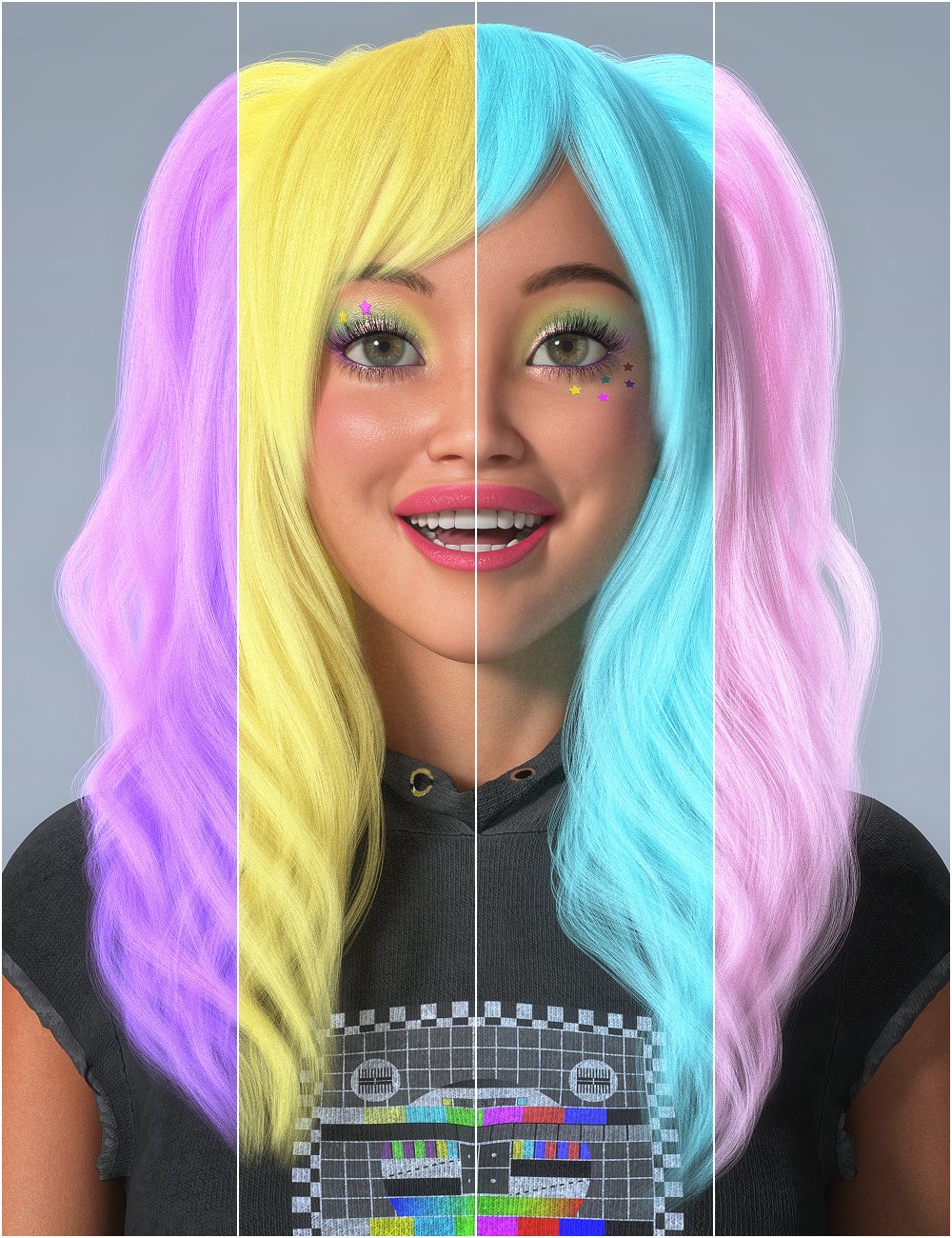 OmniHair Pastel Shaders