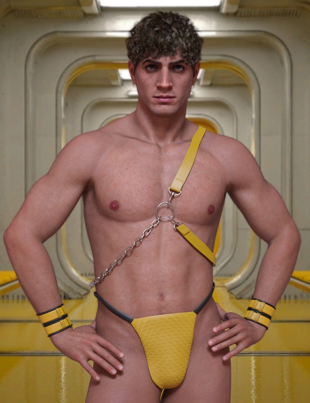 DZ EroZ 18 for Genesis 9 Masculine by: DZheng, 3D Models by Daz 3D
