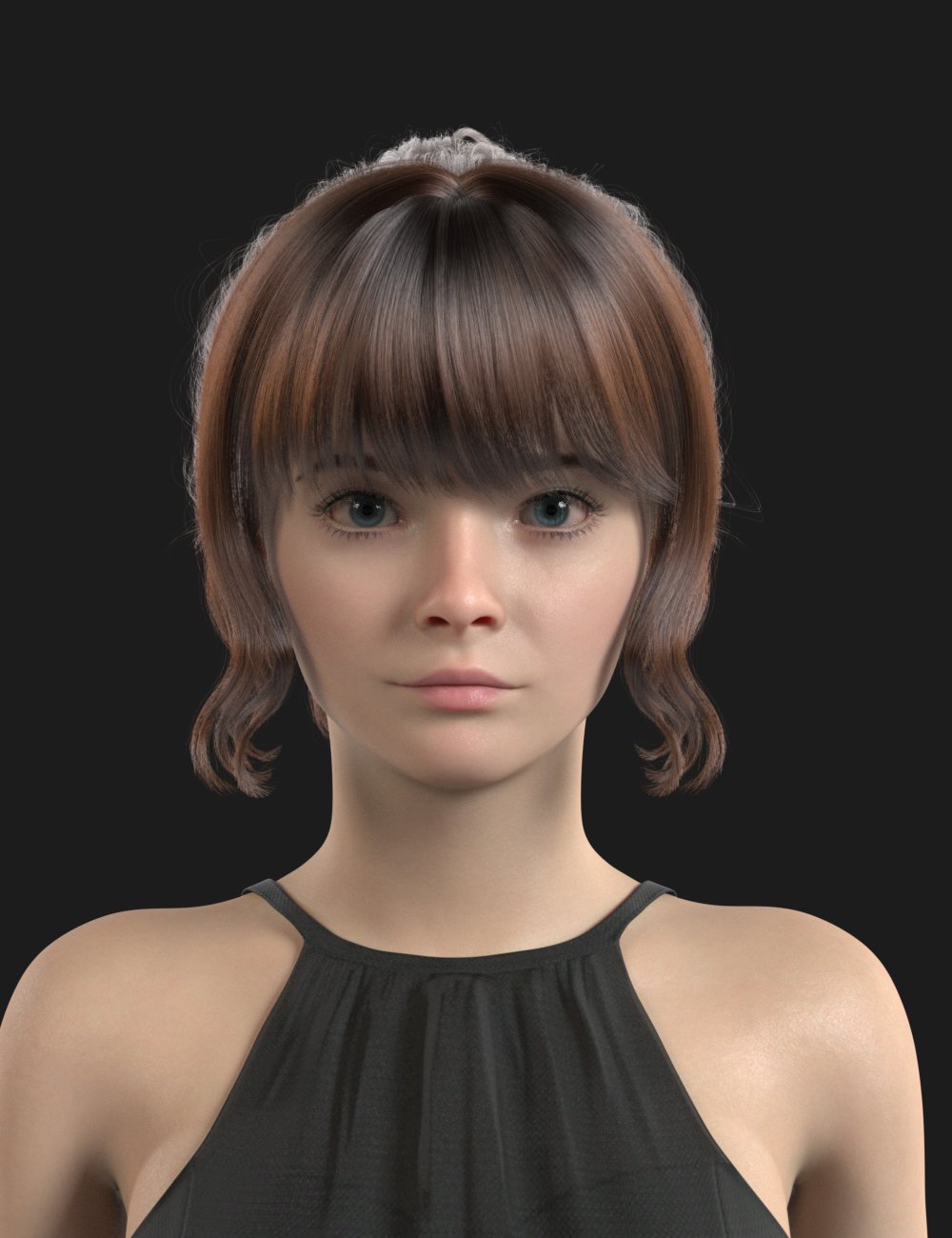 XYZ Cute Hair for Genesis 9 XYZ Cute Hair for Genesis 9