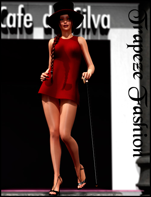 Trapeze-Fashion by: Nathy Design, 3D Models by Daz 3D