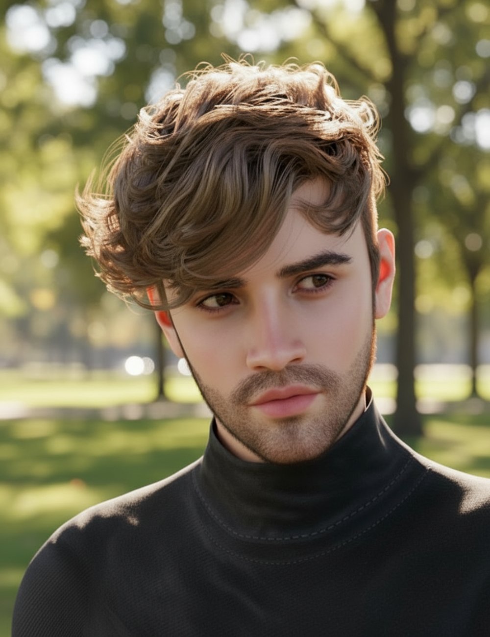 dForce Elias Aero Textured Haircut For Genesis 9 by: Neftis3D, 3D Models by Daz 3D