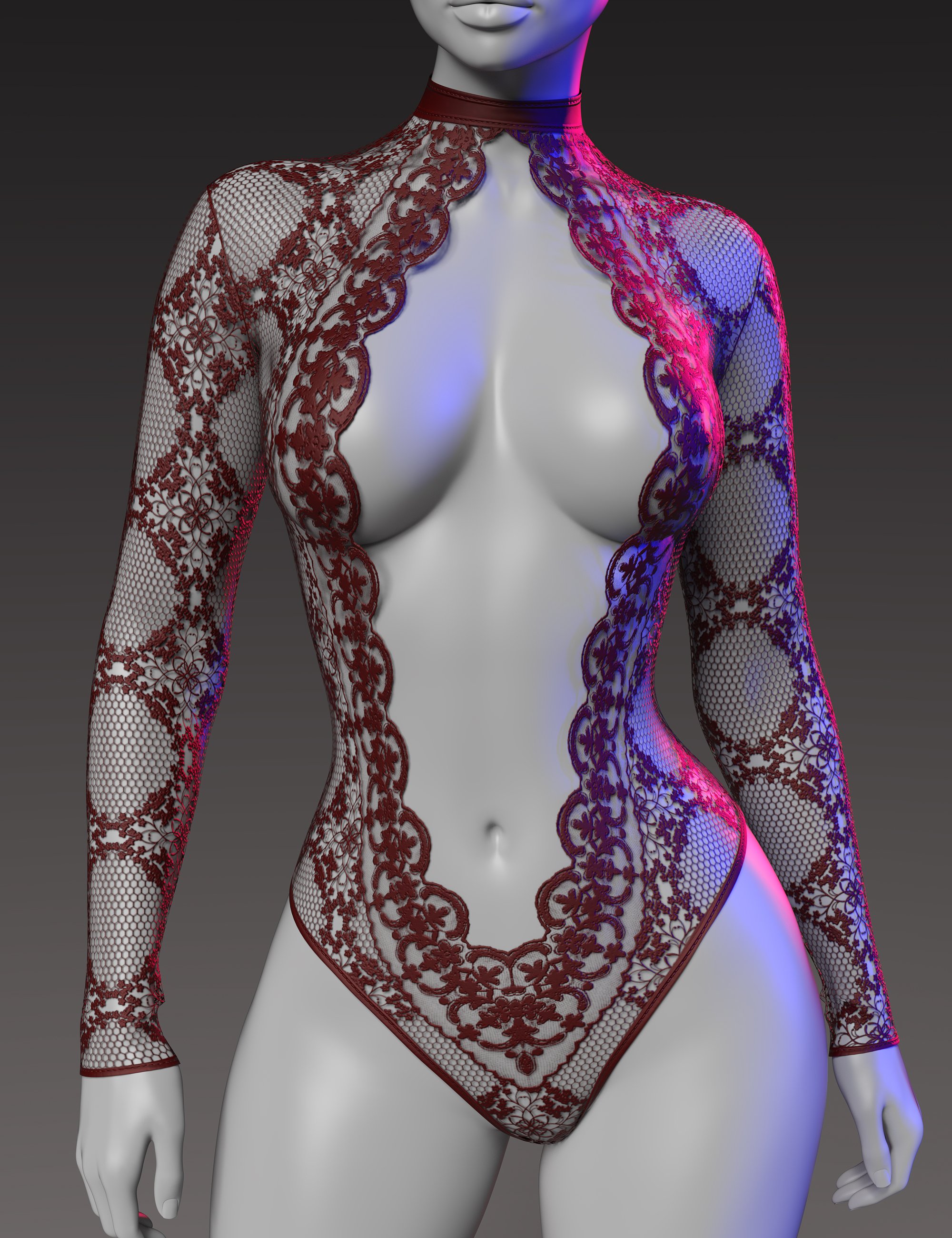 VERSUS - dForce Leisure Bodysuit Texture Add-On