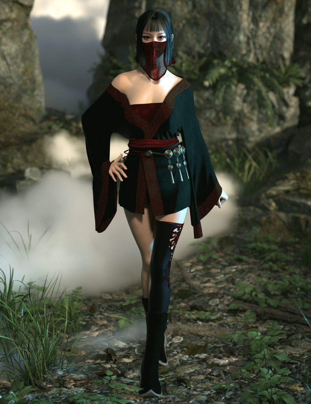 dForce Lala Moonshadow Set for Genesis 9