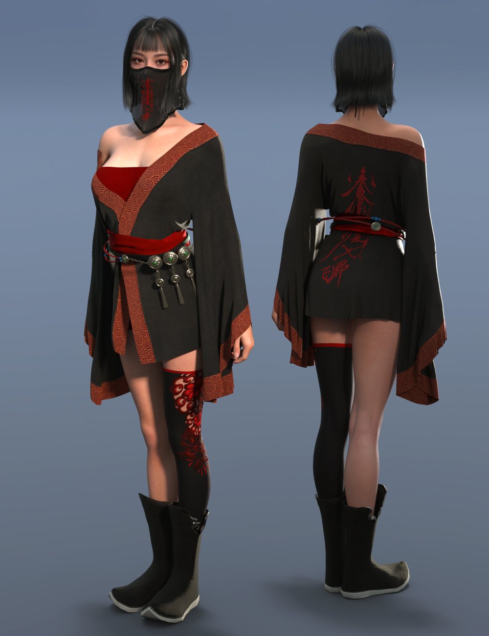 dForce Lala Moonshadow Set for Genesis 9