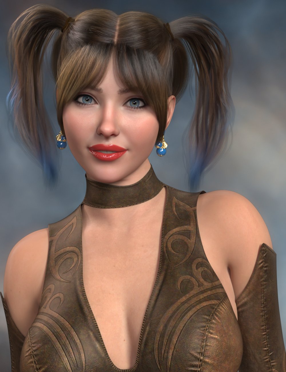 Candy Twists Hair Expansion for Genesis 9