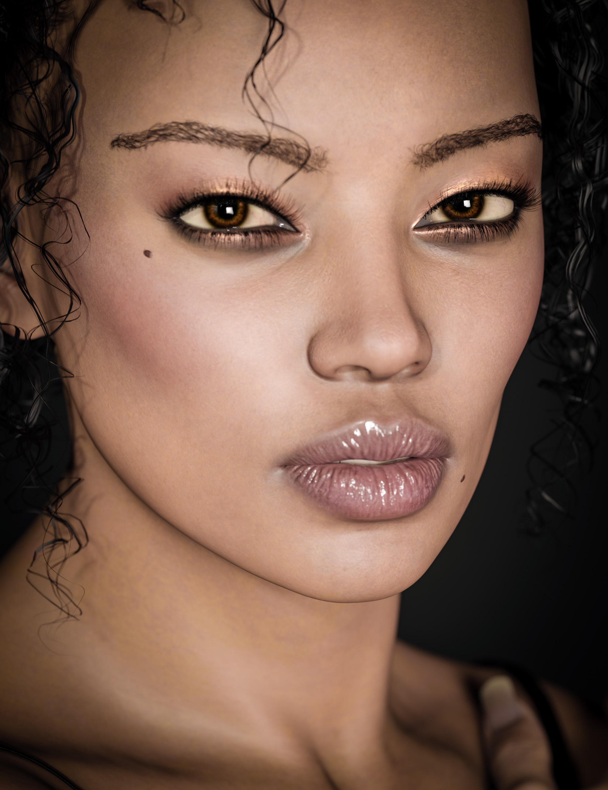 CB Nia HD For Genesis 9 by: CynderBlue, 3D Models by Daz 3D