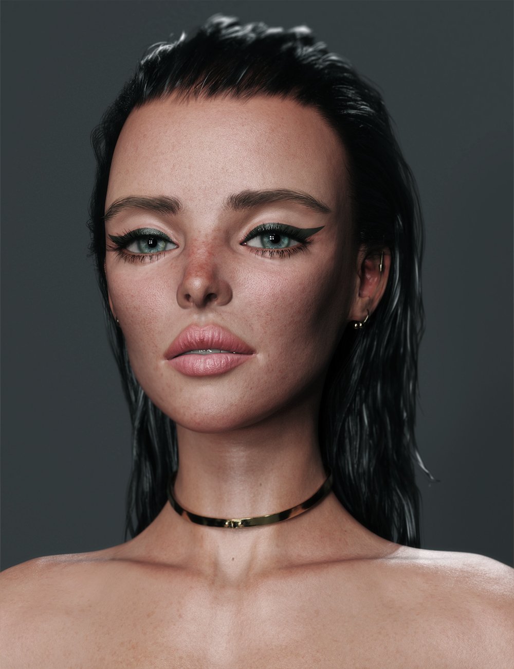 Monica HD for Genesis 9 by: Chrryt, 3D Models by Daz 3D