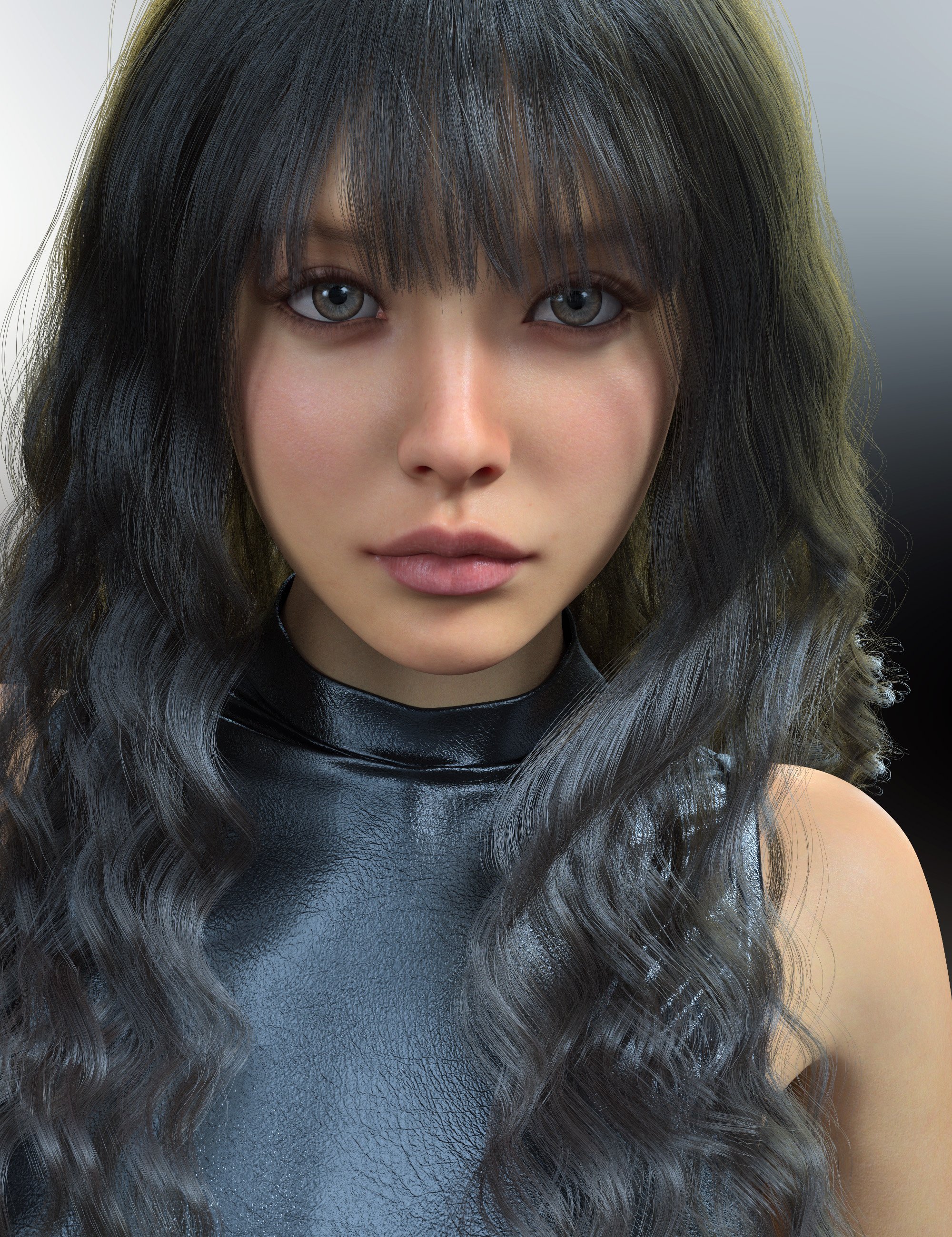 Vo Yoko HD for Genesis 9 by: VOOTW, 3D Models by Daz 3D