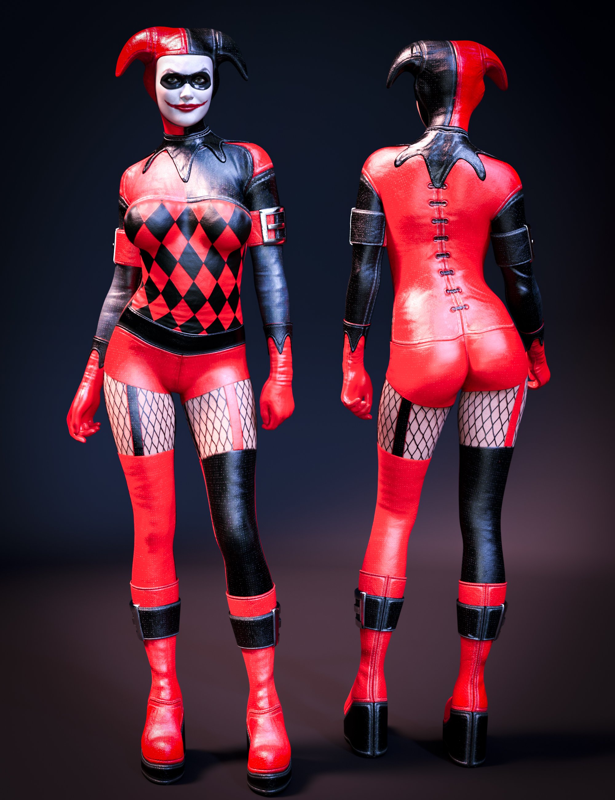 M3D dForce Carnival Diva Outfit for Genesis 9