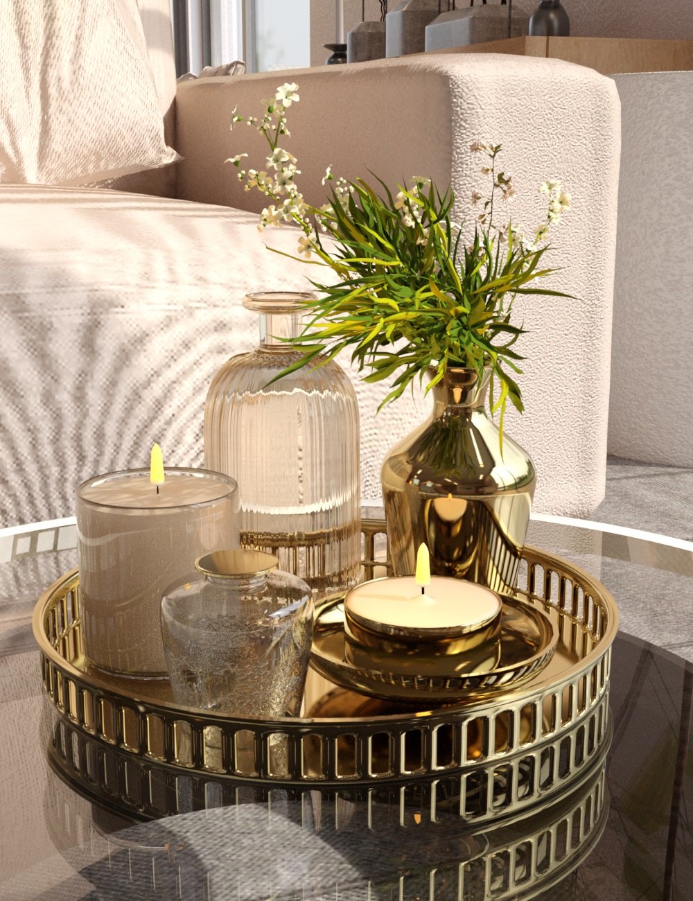 Scenefillers: 2 Decoration Plates by: 3DStyle, 3D Models by Daz 3D