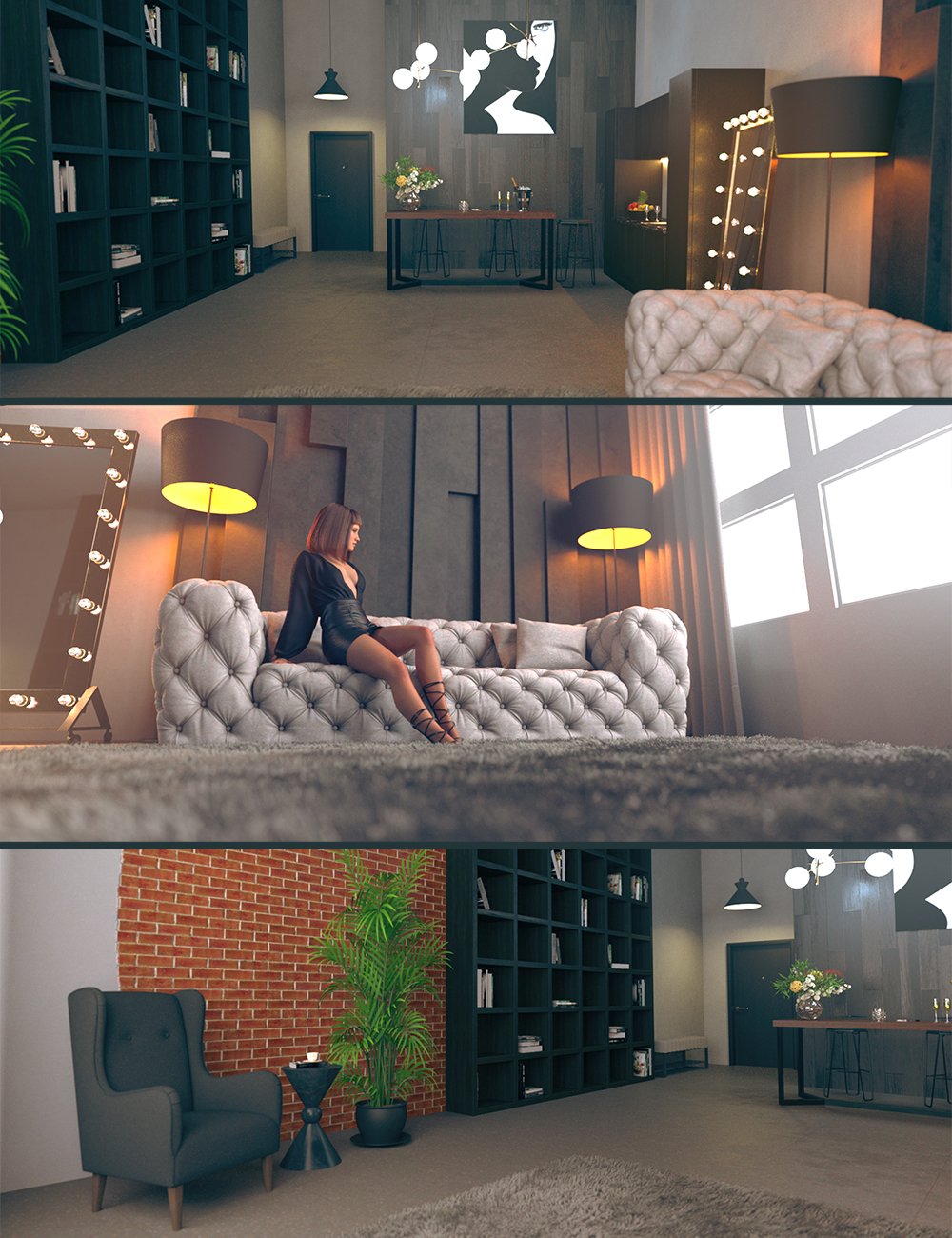 Fashion Photoshoot Scene 02 Fashion Photoshoot Scene 02