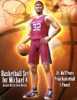 Basketball Set for Michael 4 by: Andrey Pestryakov, 3D Models by Daz 3D