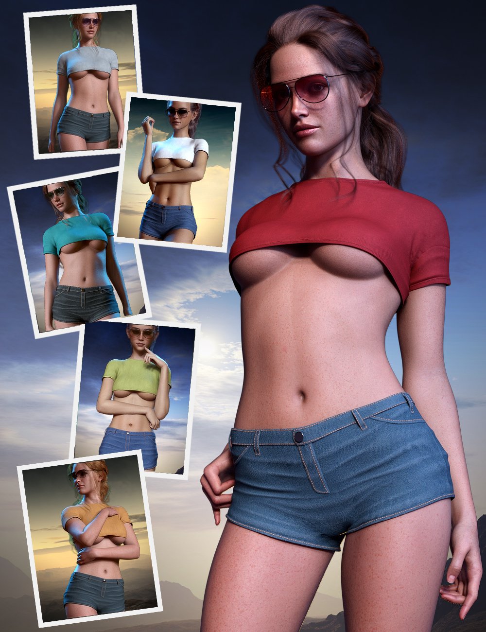 Dropcut Outfit Set for Genesis 9