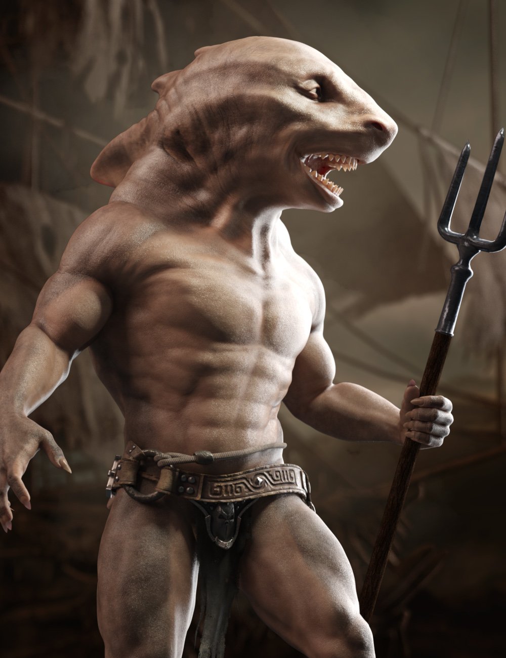 Jawz for Genesis 9 by: RawArt, 3D Models by Daz 3D