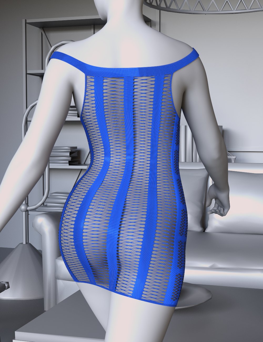 dForce NT Dress for Genesis 9 by: chungdan, 3D Models by Daz 3D