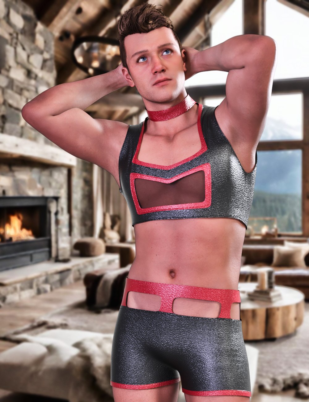 JMR dForce Olaf Romantic Set for Genesis 9 and 8 Male by: JaMaRe, 3D Models by Daz 3D