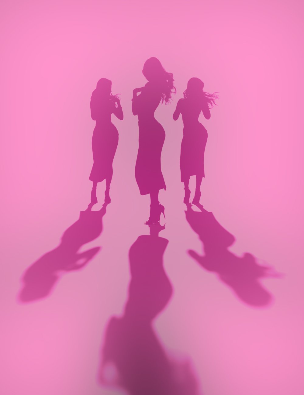 Iray Silhouette Presets by: Dreamlight, 3D Models by Daz 3D